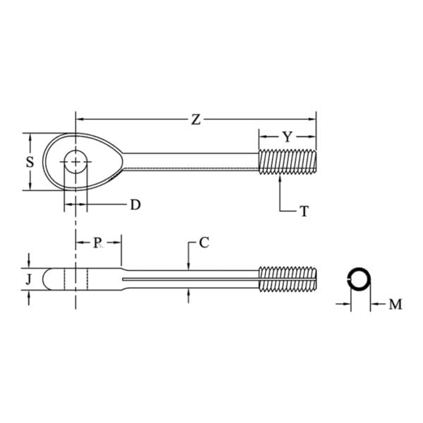 Eye end - MS21254C