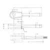 Fork End - MS20667