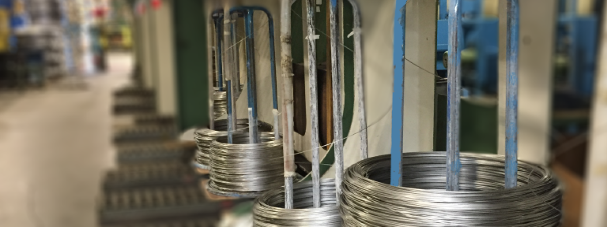 Spools of Well screen wire