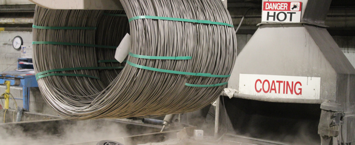 Large wire spool manufacturing