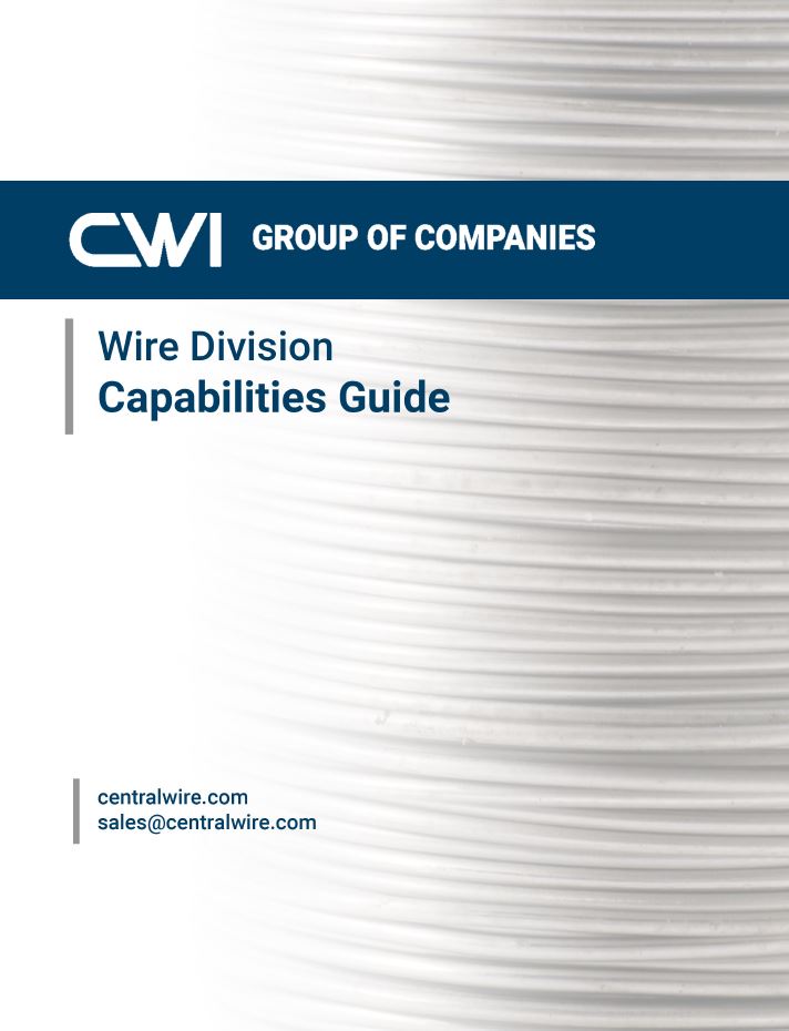 wire capabilities guide - front cover